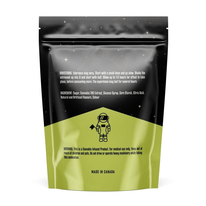 faded cannabis co. lemon venus astronauts 600mg thc