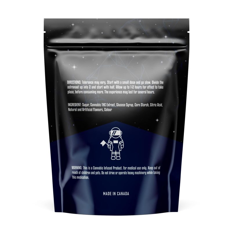 faded cannabis co. raspberry pluto astronauts 600mg thc