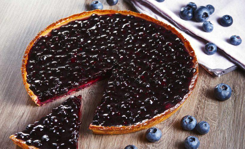 Blueberry Tart Frozen 750g Pomone- * MELBOURNE METRO ONLY **